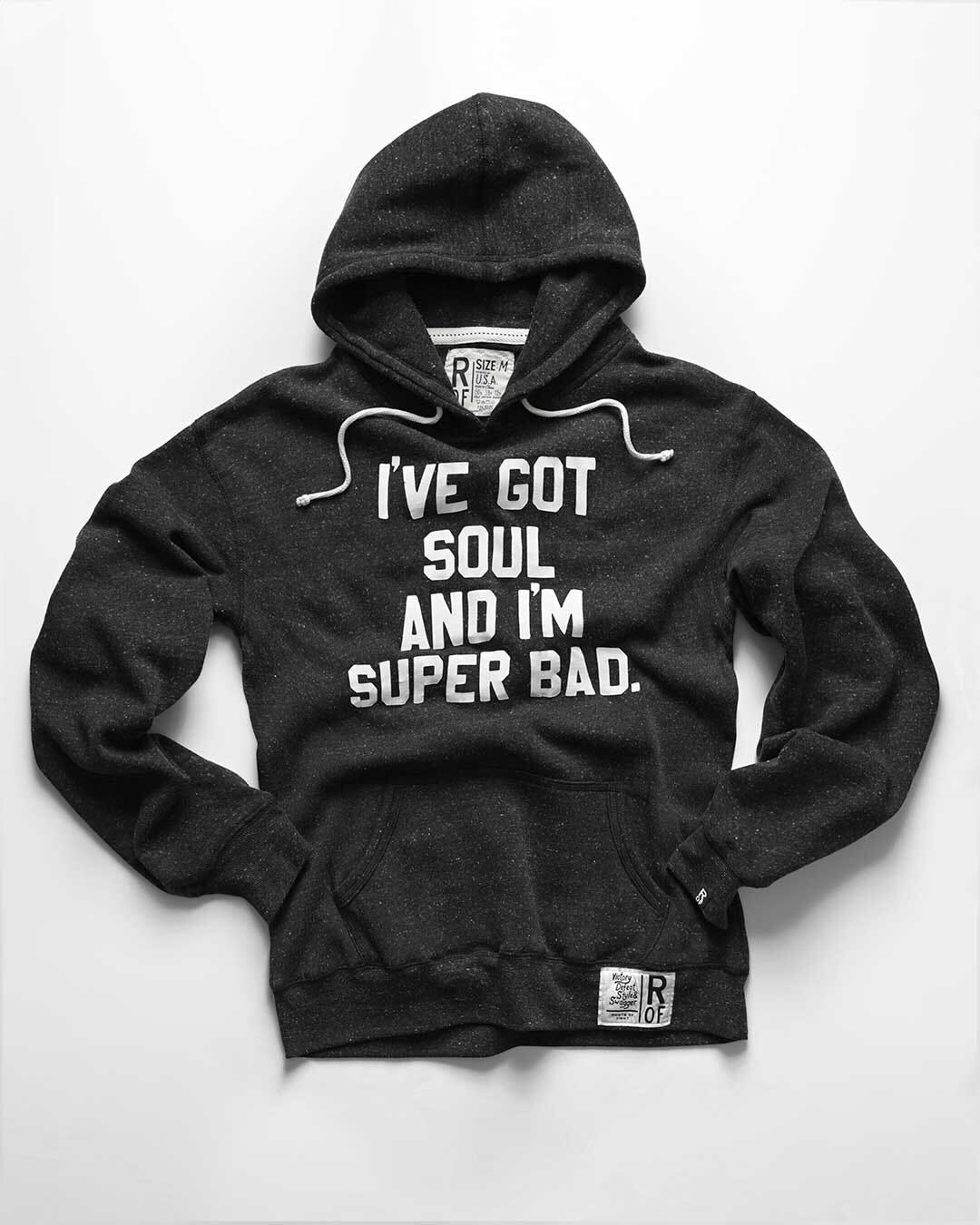 James Brown Mr. Dynamite Black PO Hoody - Roots of Fight Canada