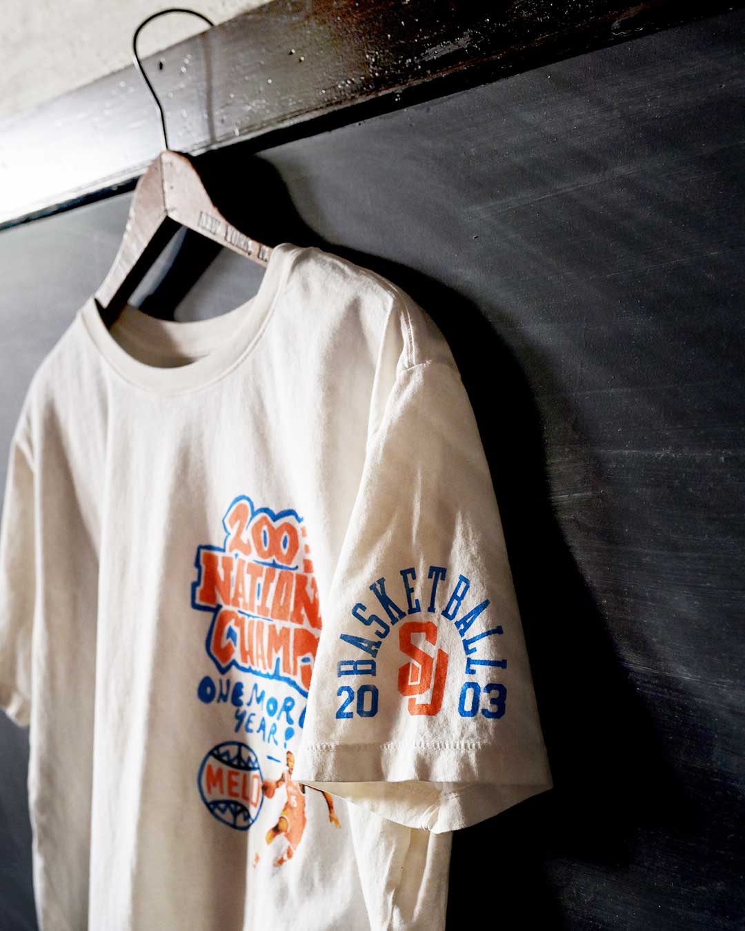 Melo 2003 Champ White Tee - Roots of Fight Canada