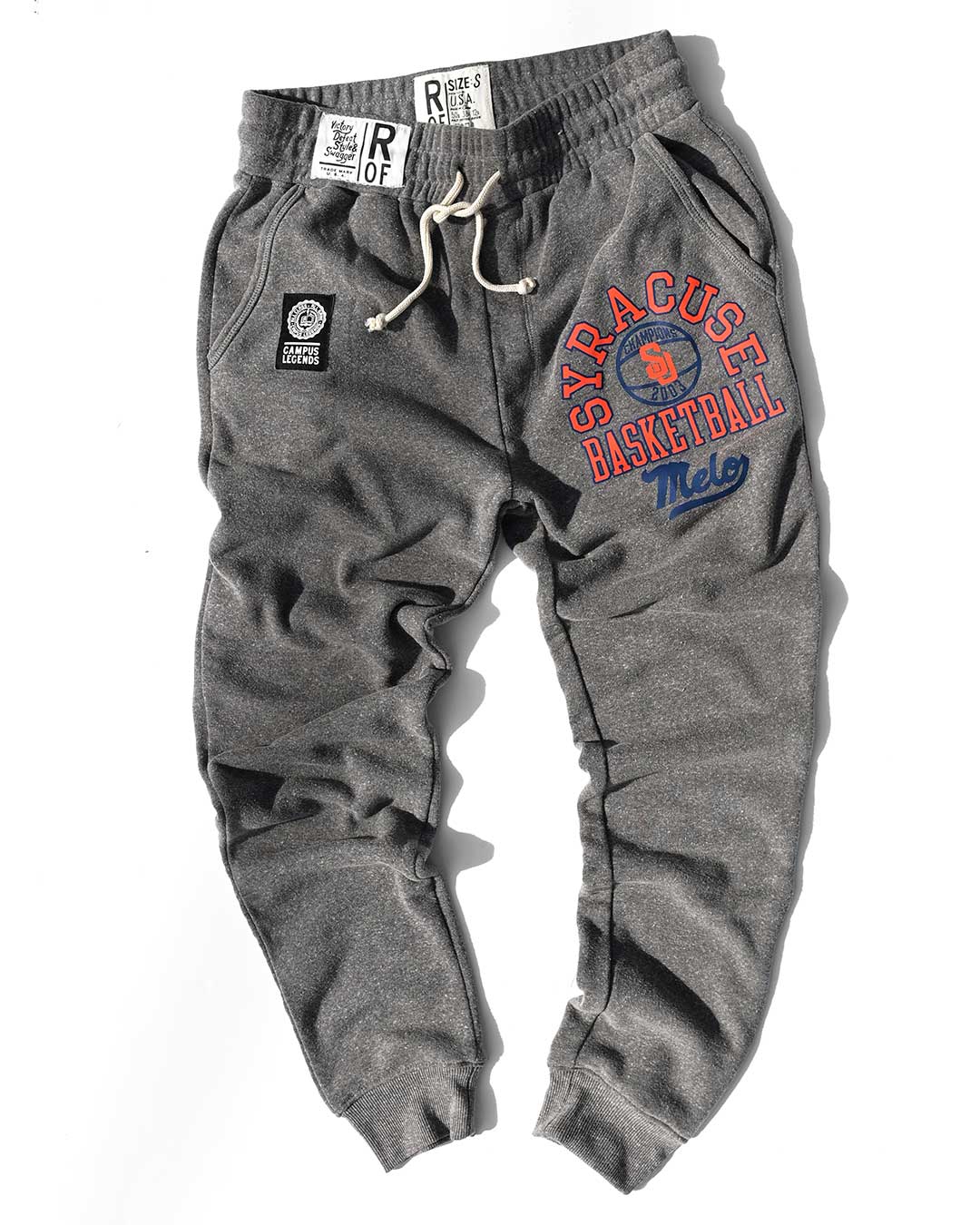 Melo Syracuse Grey Sweatpants - Roots of Fight Canada