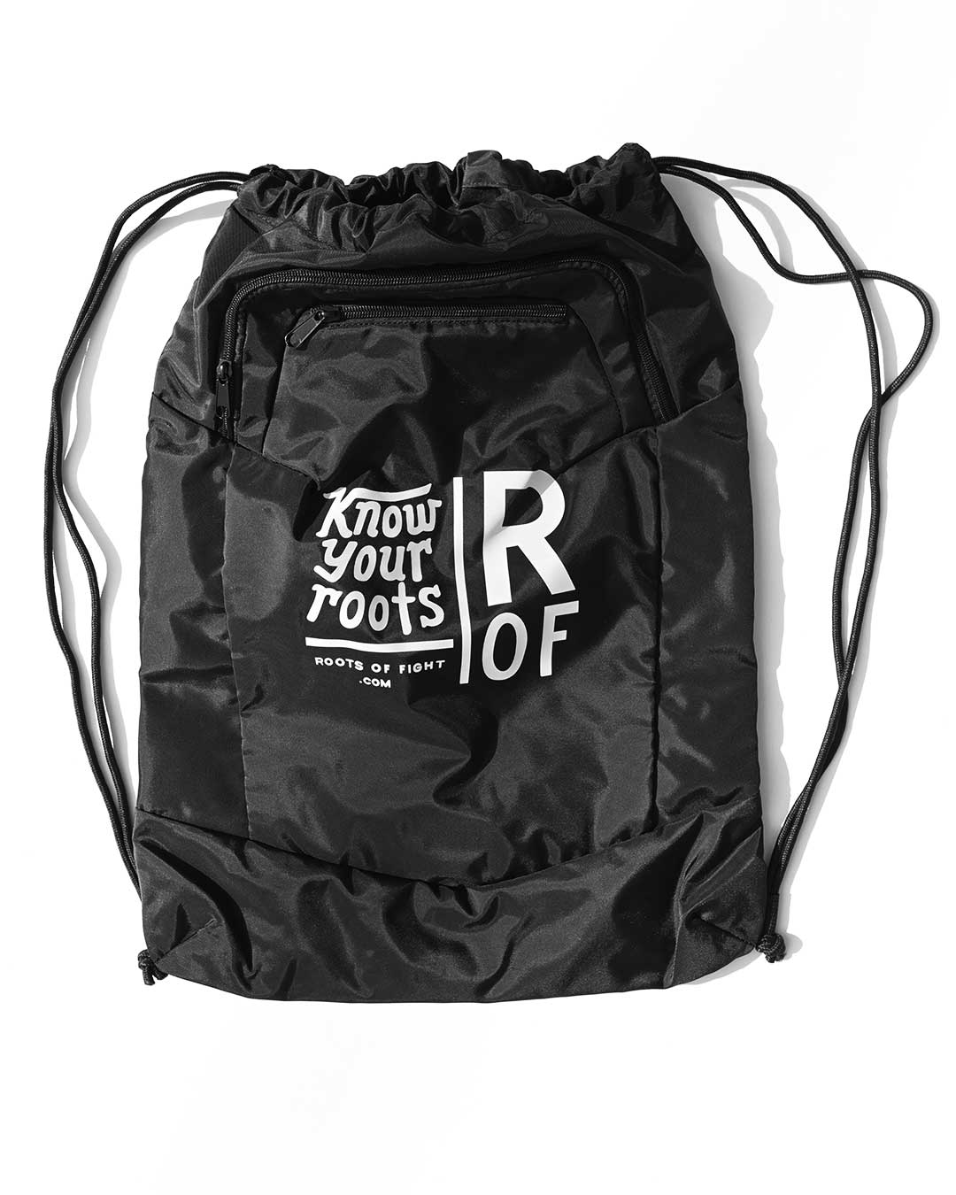 ROF Know Your Roots Drawstring Bag - Roots of Fight Canada