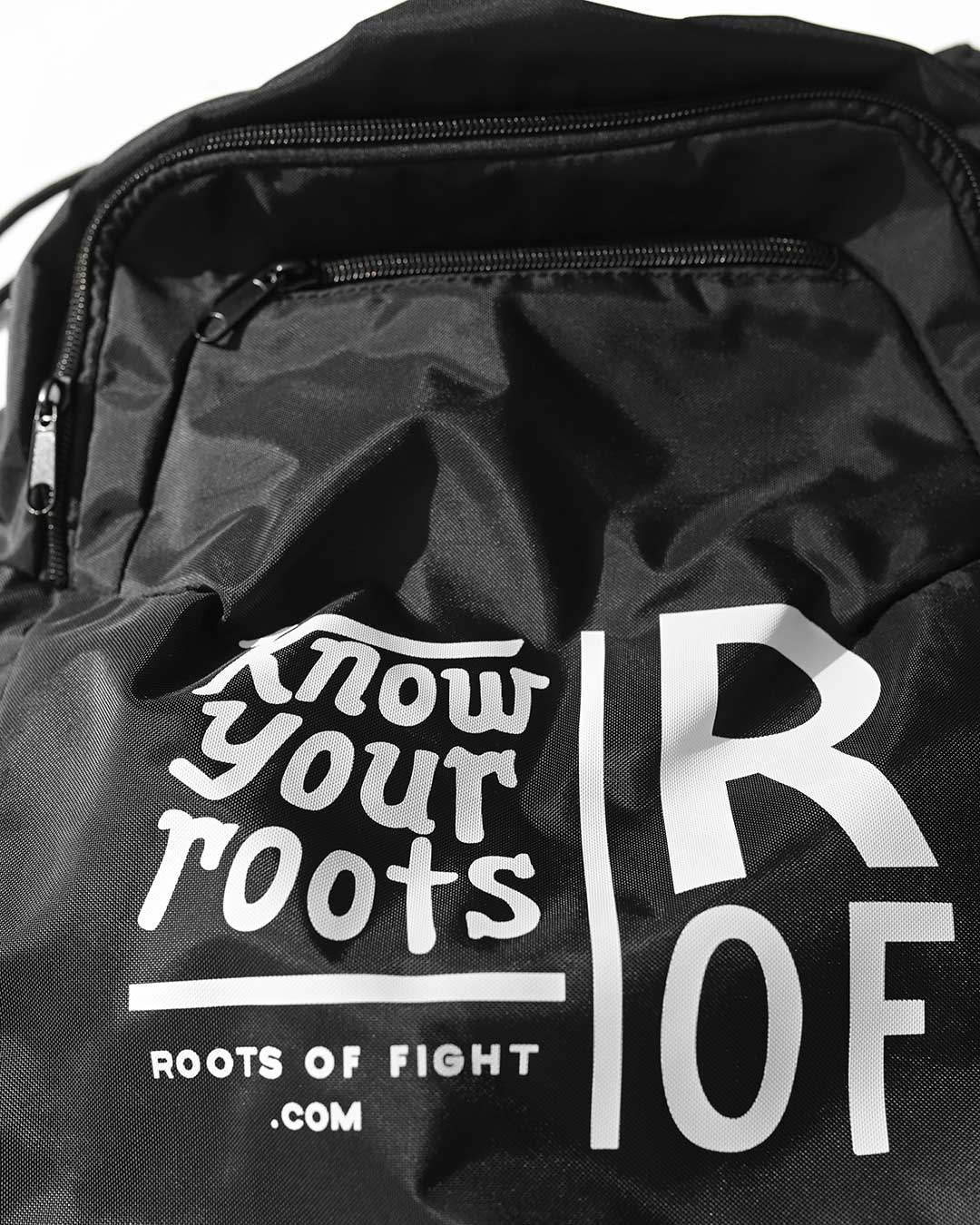 ROF Know Your Roots Drawstring Bag - Roots of Fight Canada