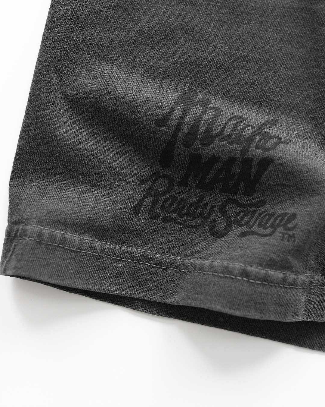 Macho Man 'Savage' Charcoal Heavyweight Tee