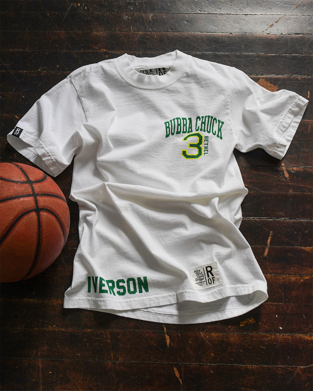 Iverson Bubba Chuck White Heavyweight Tee