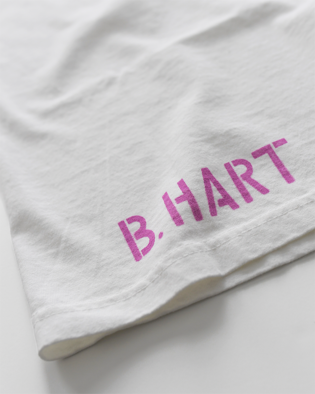 Bret Hart Hitman White Heavyweight Tee