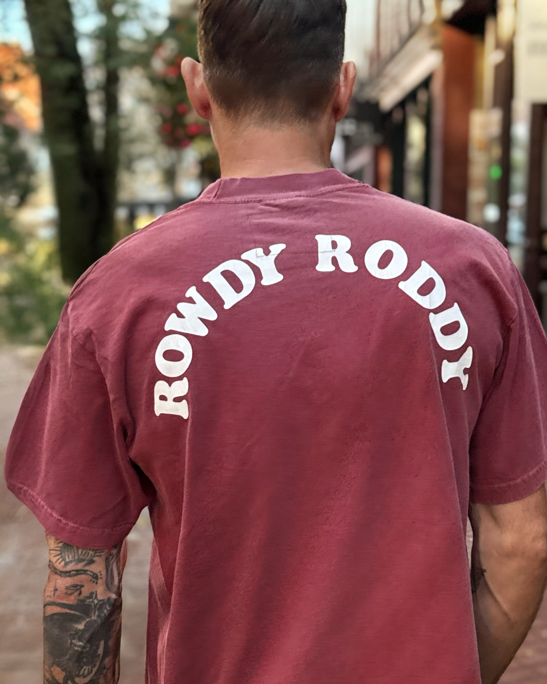 Rowdy Roddy Piper Legend Cardinal Heavyweight Tee