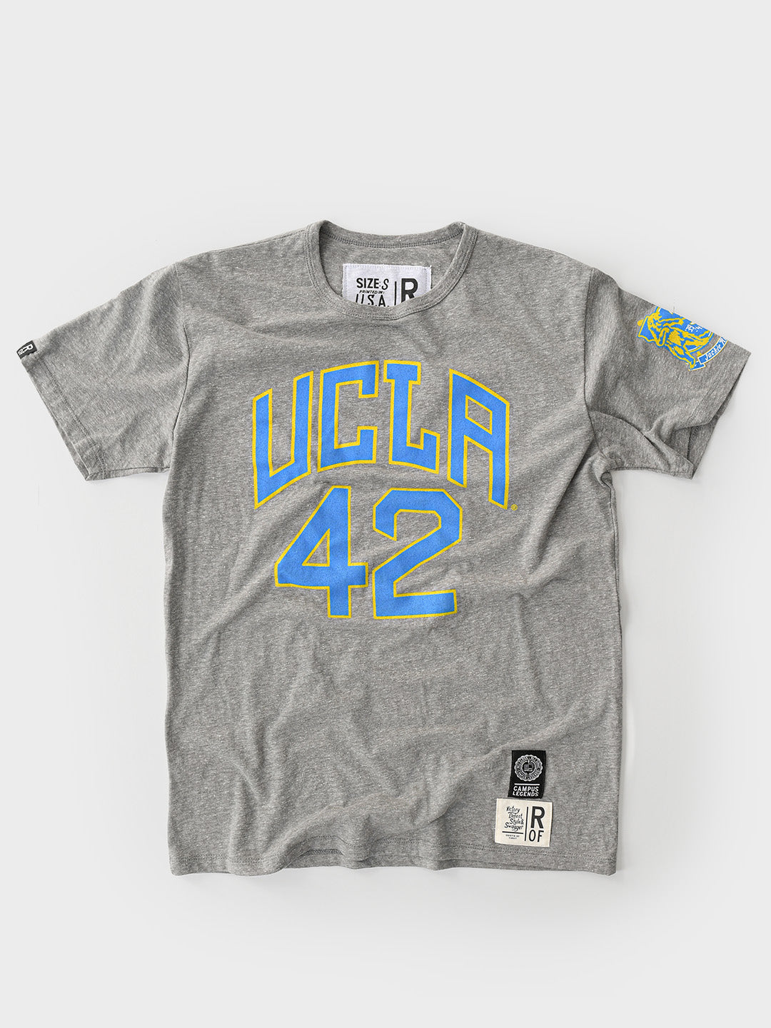 UCLA - Jackie Robinson Bruins Grey Triblend Tee