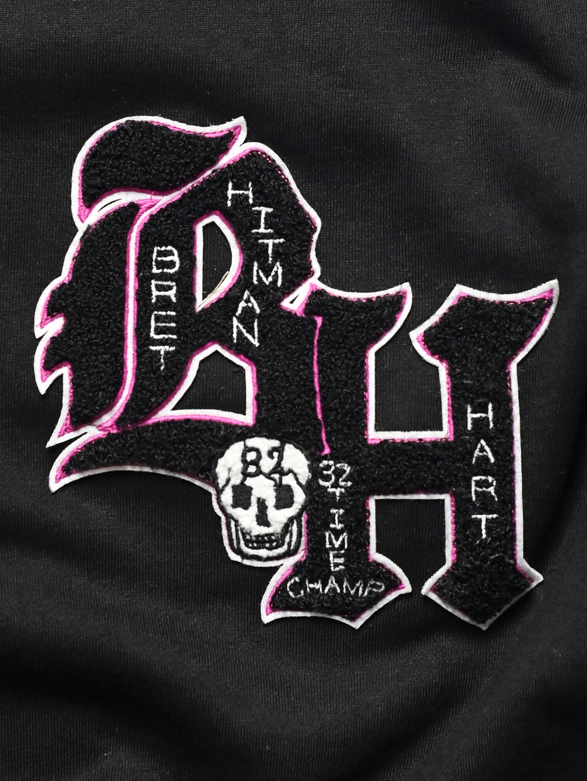 Bret Hart Hitman Black PO Heavyweight Hoody