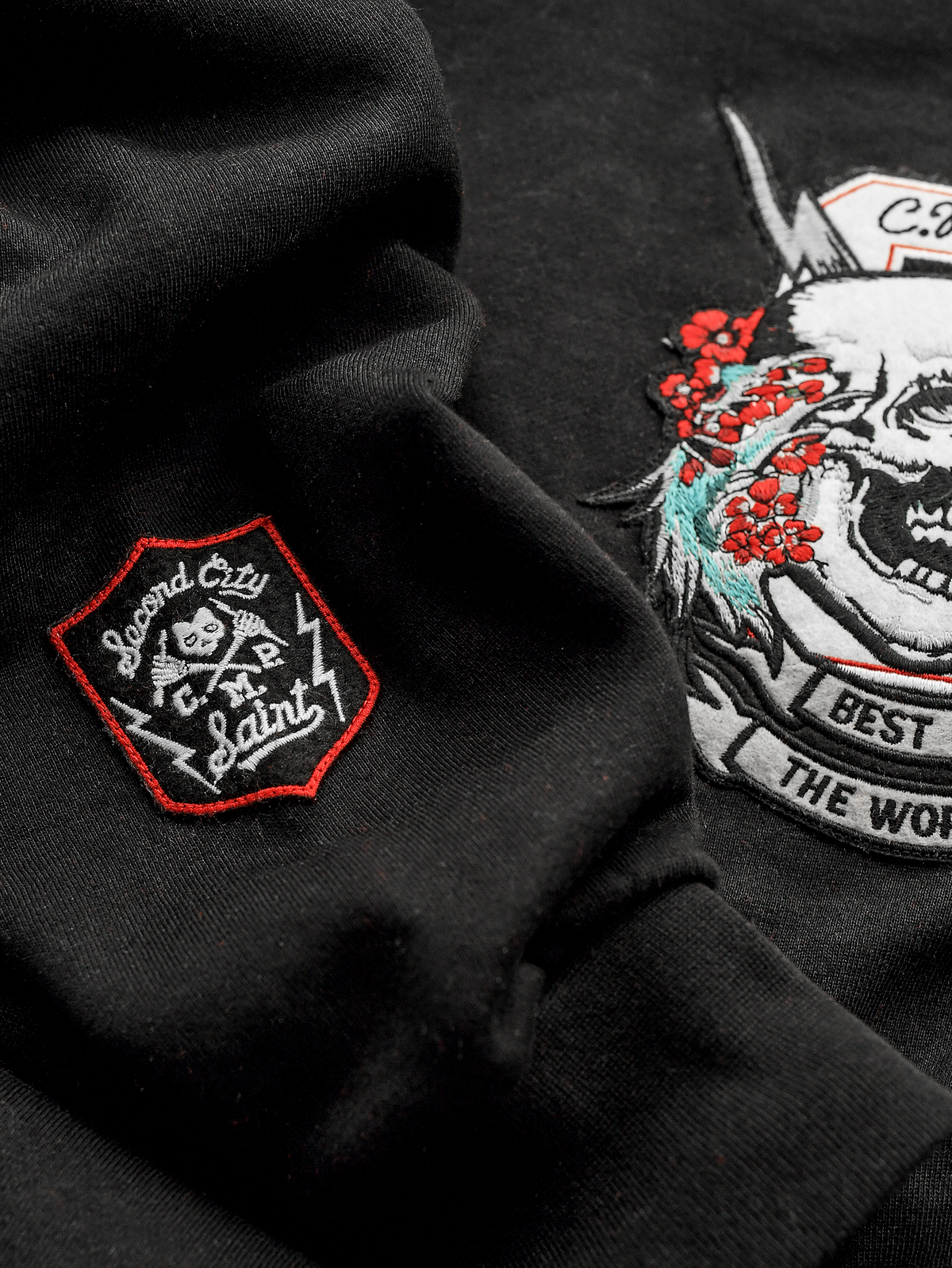 CM Punk BITW Black Heavyweight PO Hoody