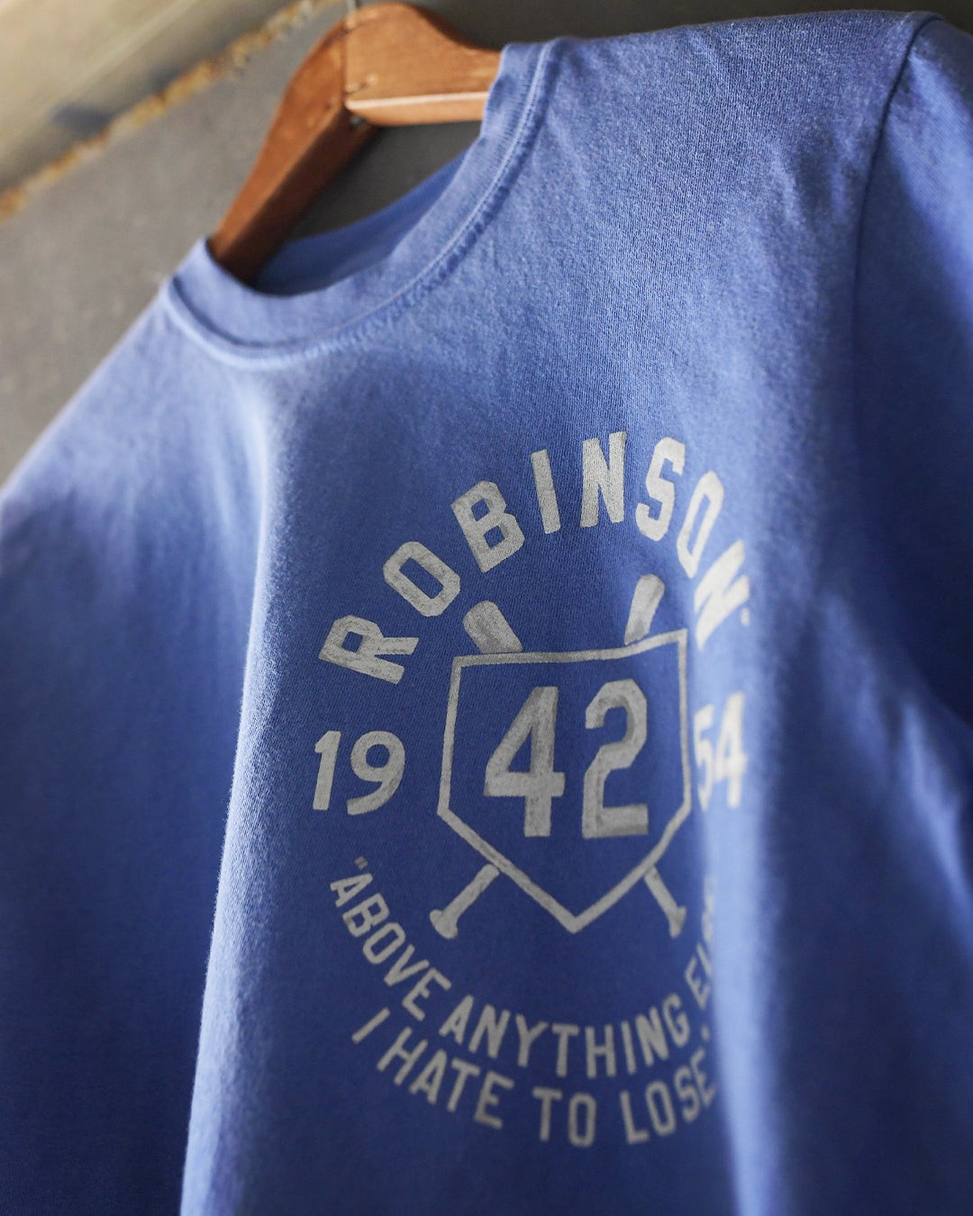 Jackie Robinson '54 Royal Blue Long Sleeve Tee