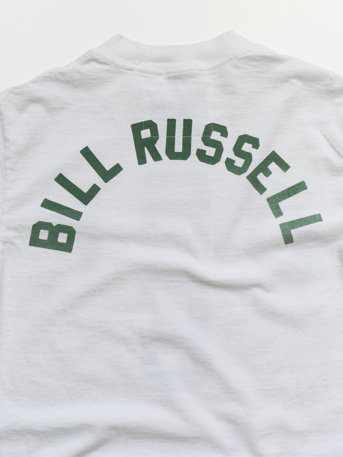USF - Bill Russell #6 White Heavyweight Tee