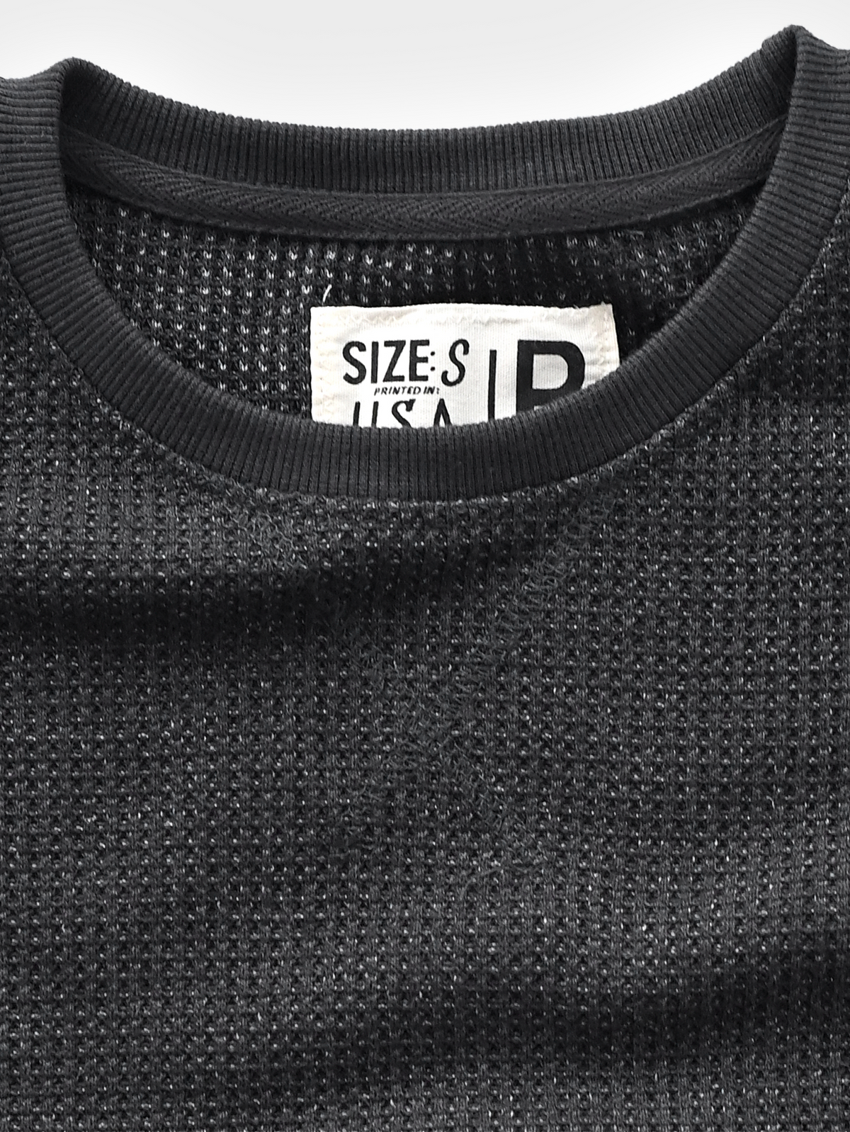 Long Sleeve Heather Charcoal Thermal