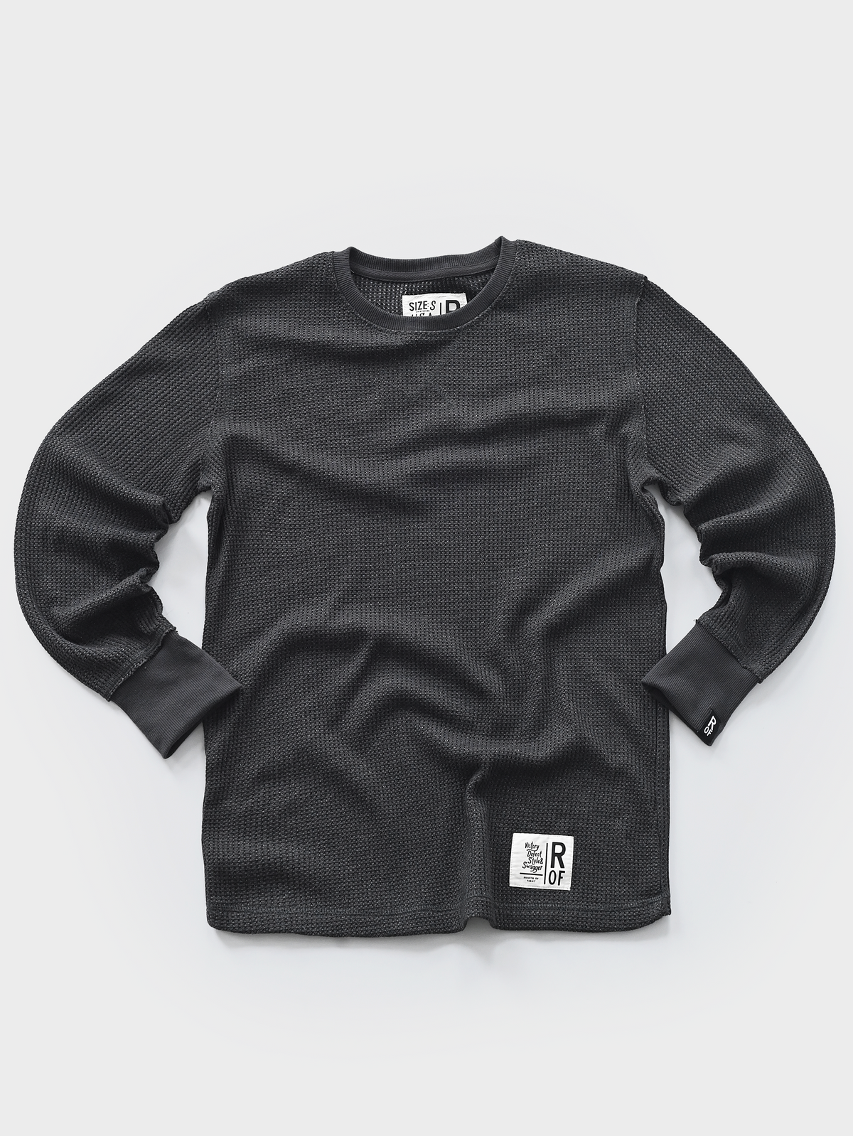 Long Sleeve Heather Charcoal Thermal