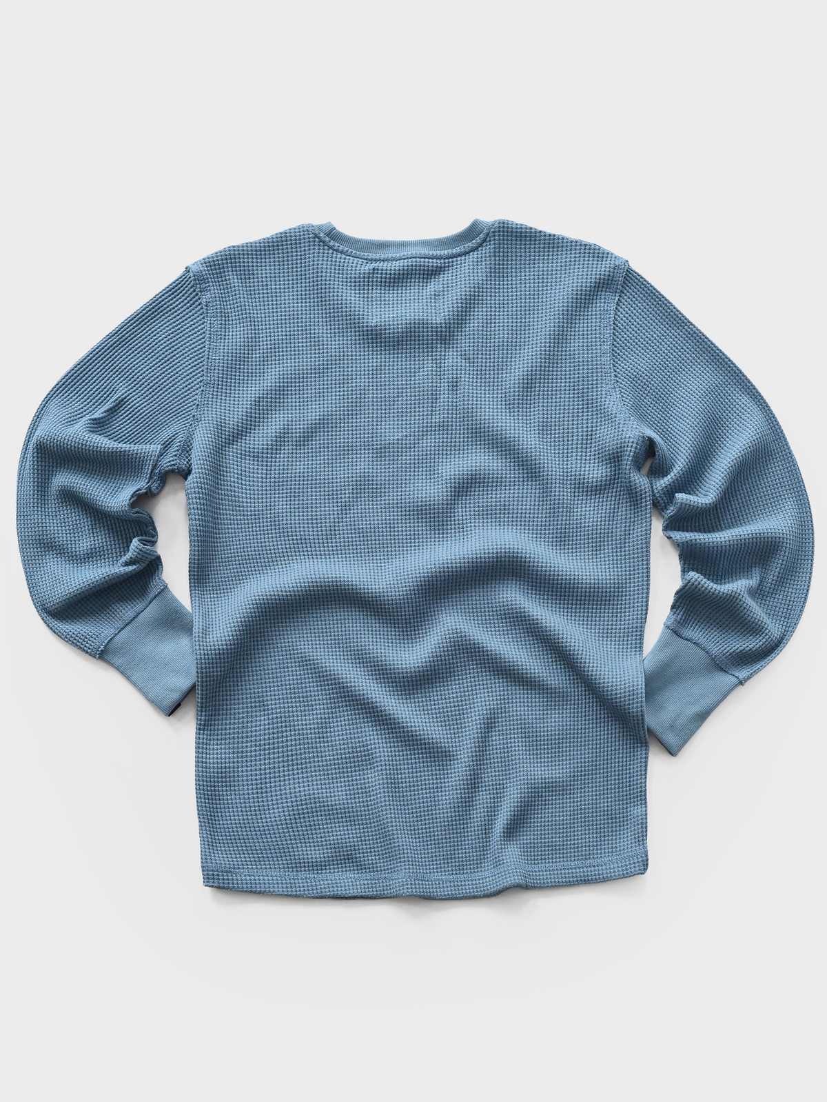 Long Sleeve Vintage Slate Blue Thermal