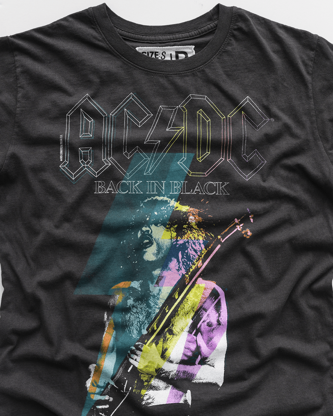 AC/DC Back In Black Black Tee