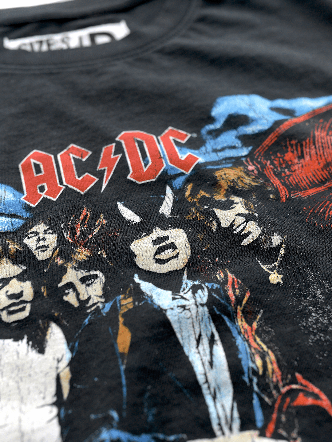 AC/DC Highway to Hell Black Tee - Roots of Fight Canada