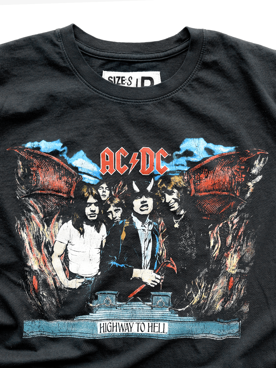 AC/DC Highway to Hell Black Tee - Roots of Fight Canada