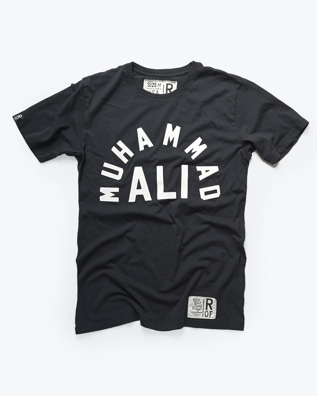 Ali Champ Is Back Black Tee - Roots of Fight Canada