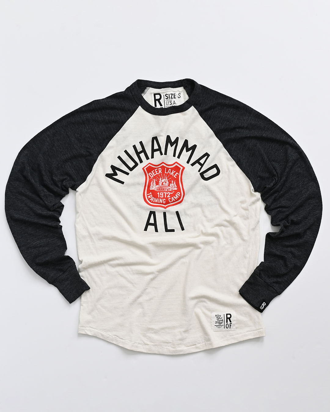 Ali Deer Lake Quote Black Raglan - Roots of Fight Canada