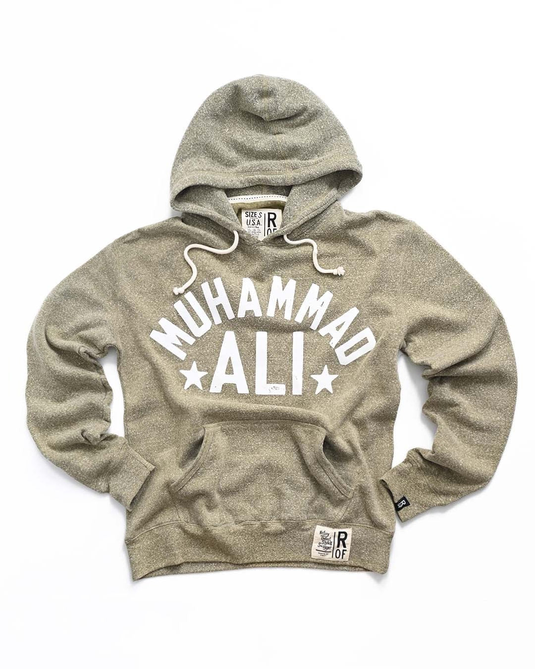 Ali Float Quote Heather Olive PO Hoody - Roots of Fight Canada