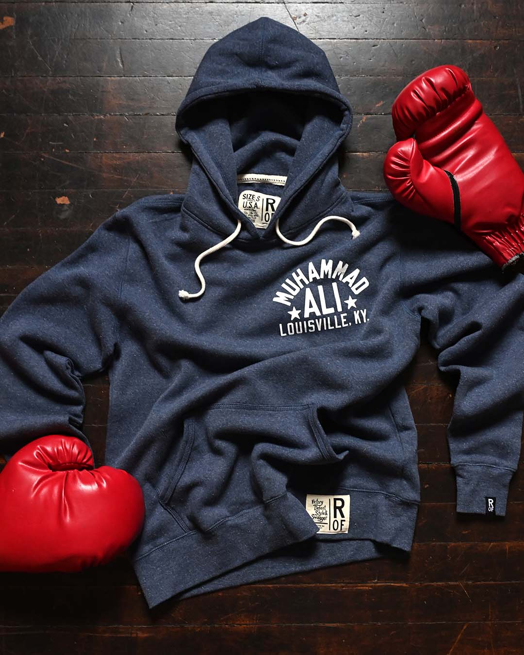 Ali LK &#39;It&#39;s not bragging&#39; Navy PO Hoody - Roots of Fight Canada