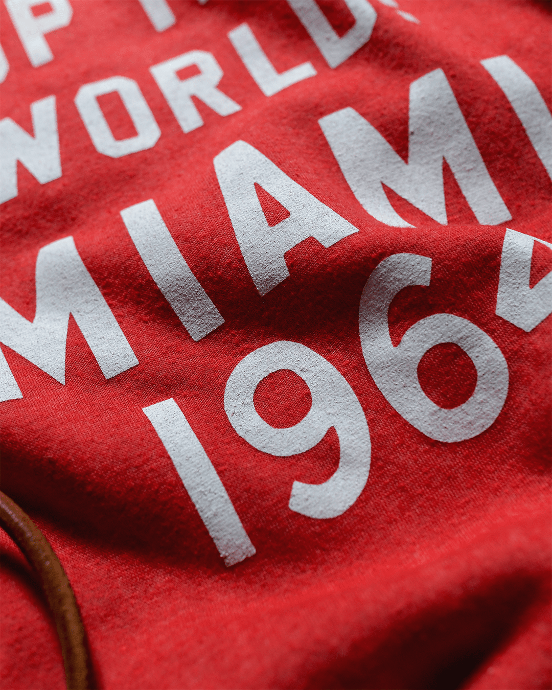 Ali Shook Up The World '64 Red PO Hoody - Roots of Fight Canada