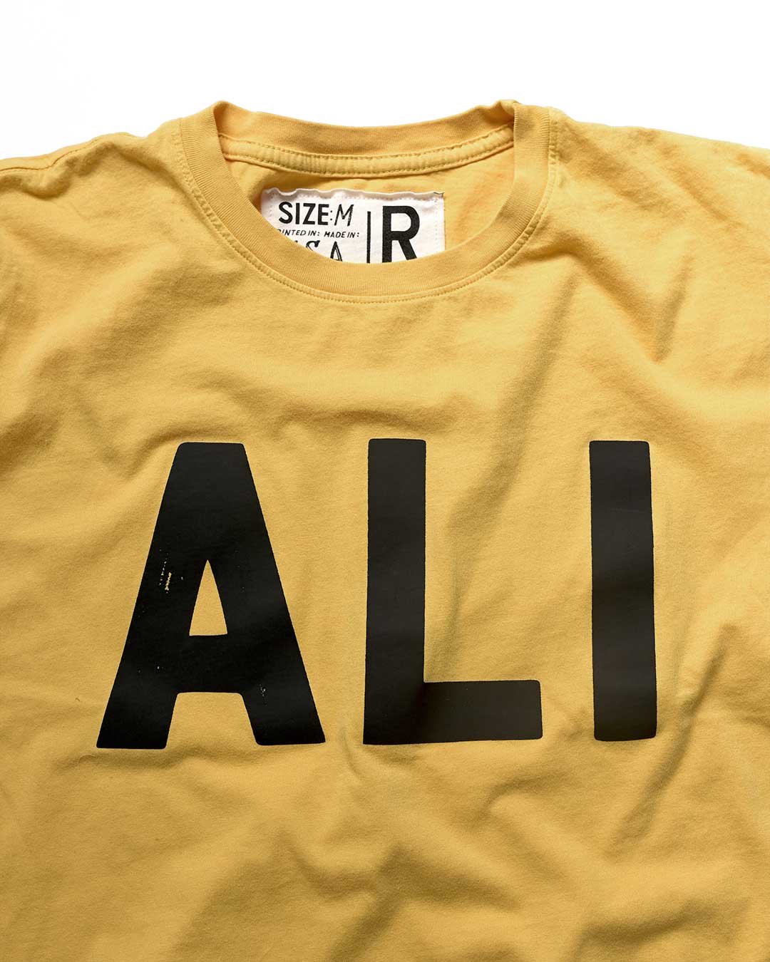 Ali &#39;You Lose Nothing&#39; Gold Tee - Roots of Fight Canada