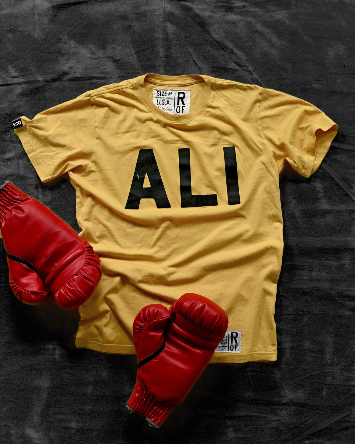 Ali &#39;You Lose Nothing&#39; Gold Tee - Roots of Fight Canada
