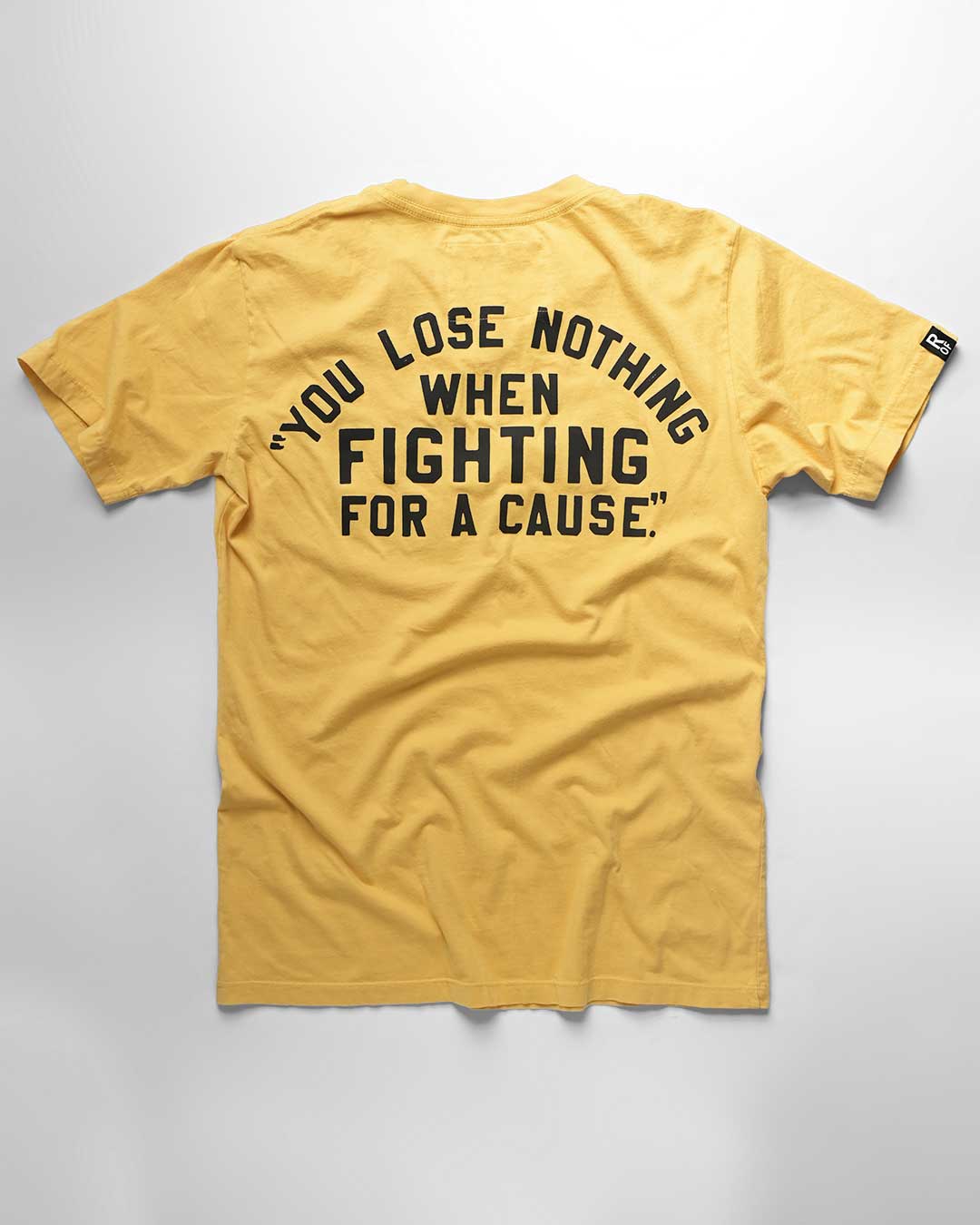 Ali &#39;You Lose Nothing&#39; Gold Tee - Roots of Fight Canada