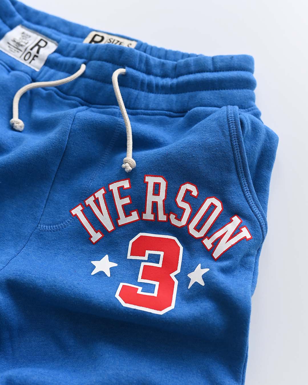 Allen Iverson #3 Blue Sweatpants - Roots of Fight Canada