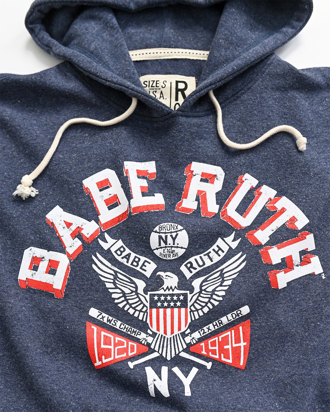 Babe Ruth New York '20 - '34 Navy PO Hoody - Roots of Fight Canada