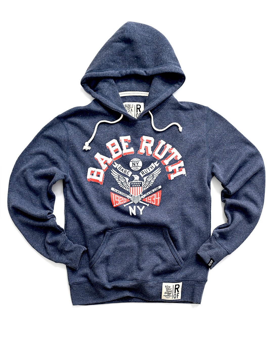 Babe Ruth New York '20 - '34 Navy PO Hoody - Roots of Fight Canada