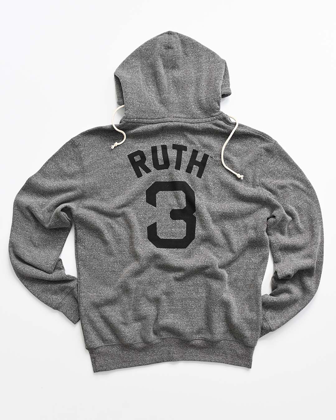 Babe Ruth NY Sultan of Swat Grey PO Hoody - Roots of Fight Canada