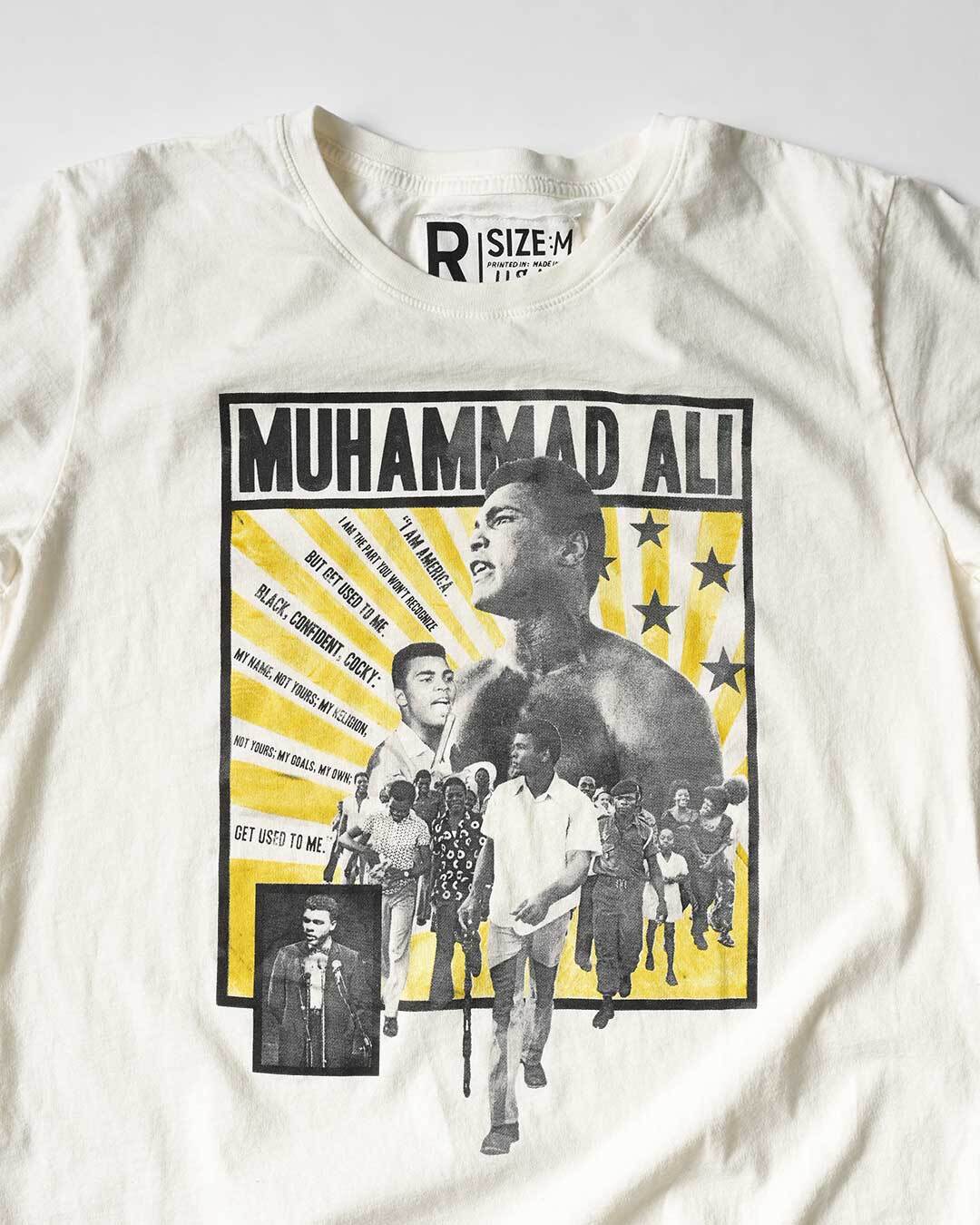 BHT - Ali &#39;Get Used to Me&#39; White Tee - Roots of Fight Canada