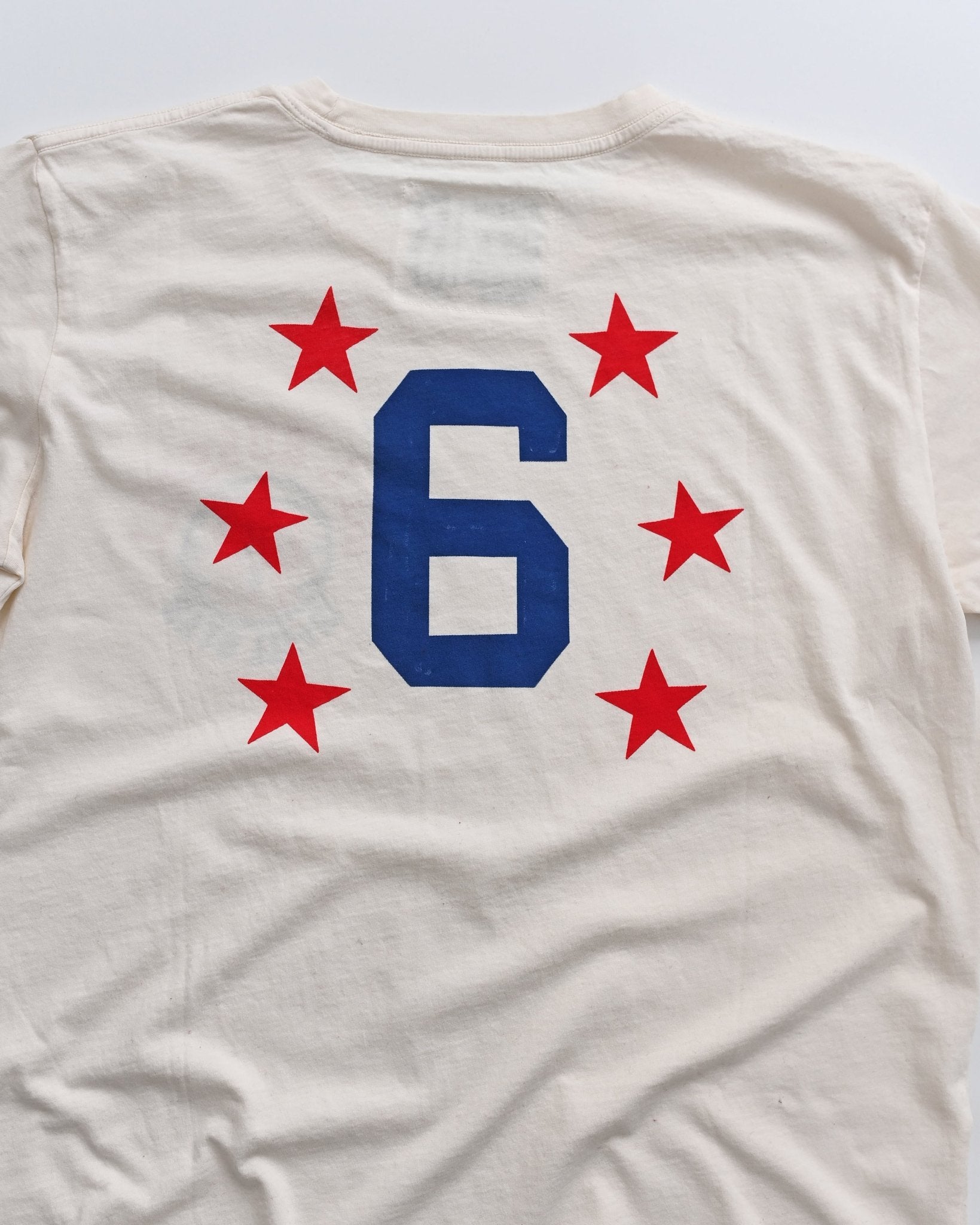 Bill Russell All Star White Tee - Roots of Fight Canada