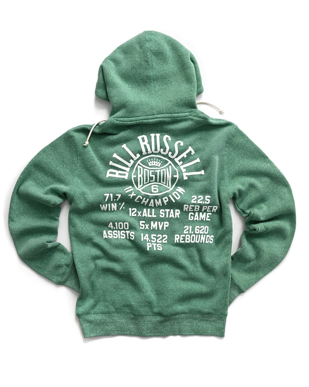 Bill Russell Boston #6 PO Hoody - Roots of Fight Canada