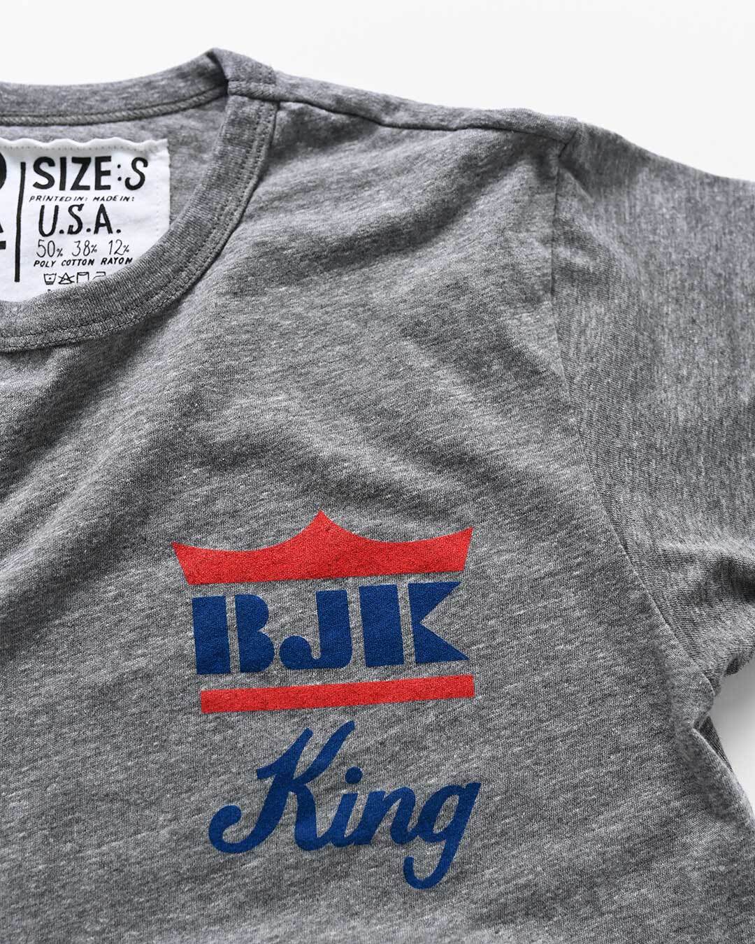 Billie Jean King Classic Grey Tee - Roots of Fight Canada