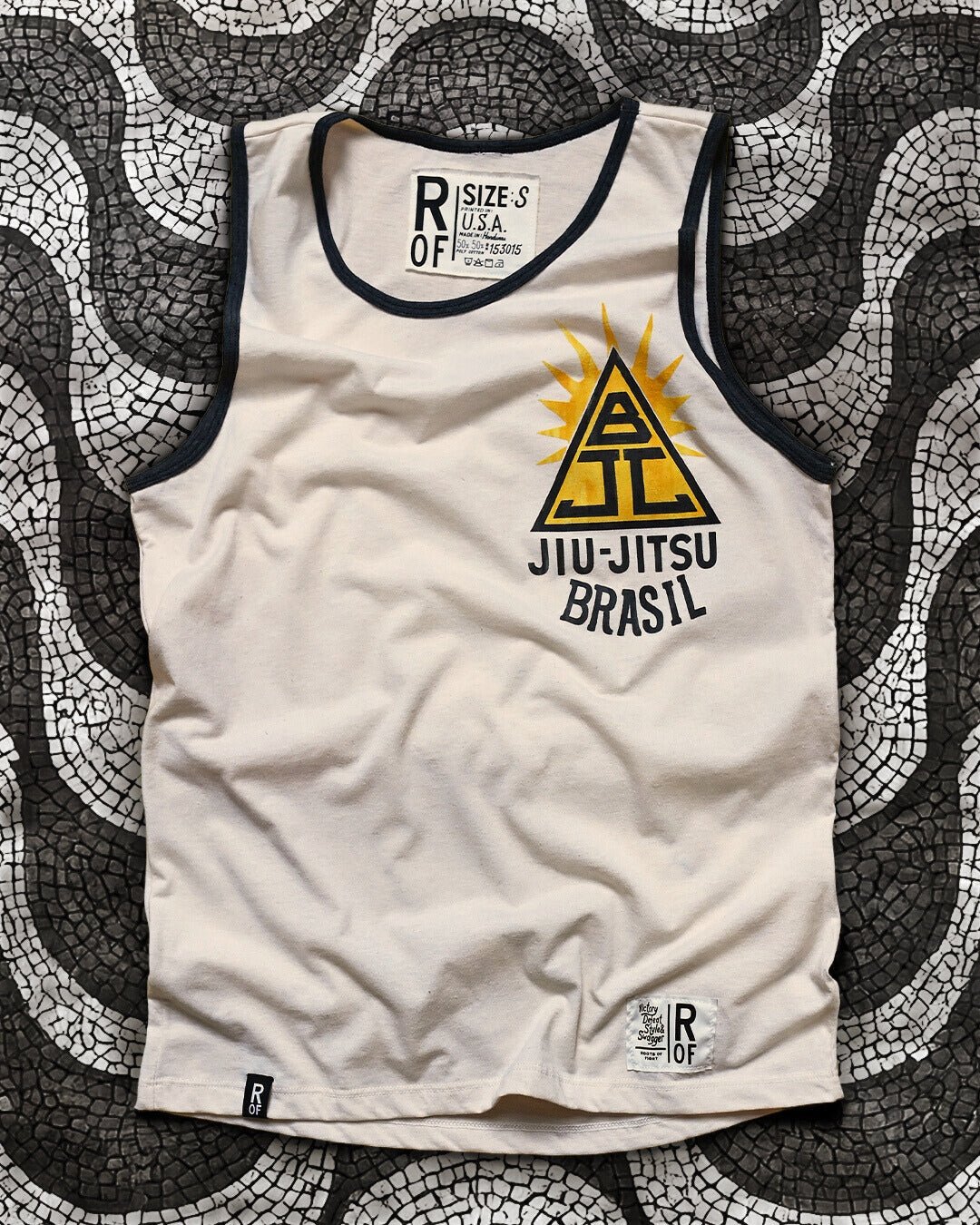 Brazilian Jiu - Jitsu White Tank - Roots of Fight Canada