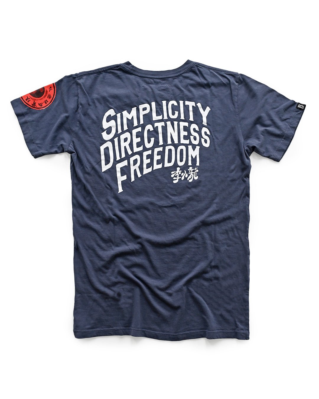 Bruce Lee Freedom Navy Tee - Roots of Fight Canada