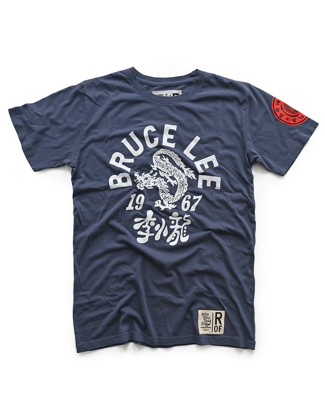 Bruce Lee Freedom Navy Tee - Roots of Fight Canada