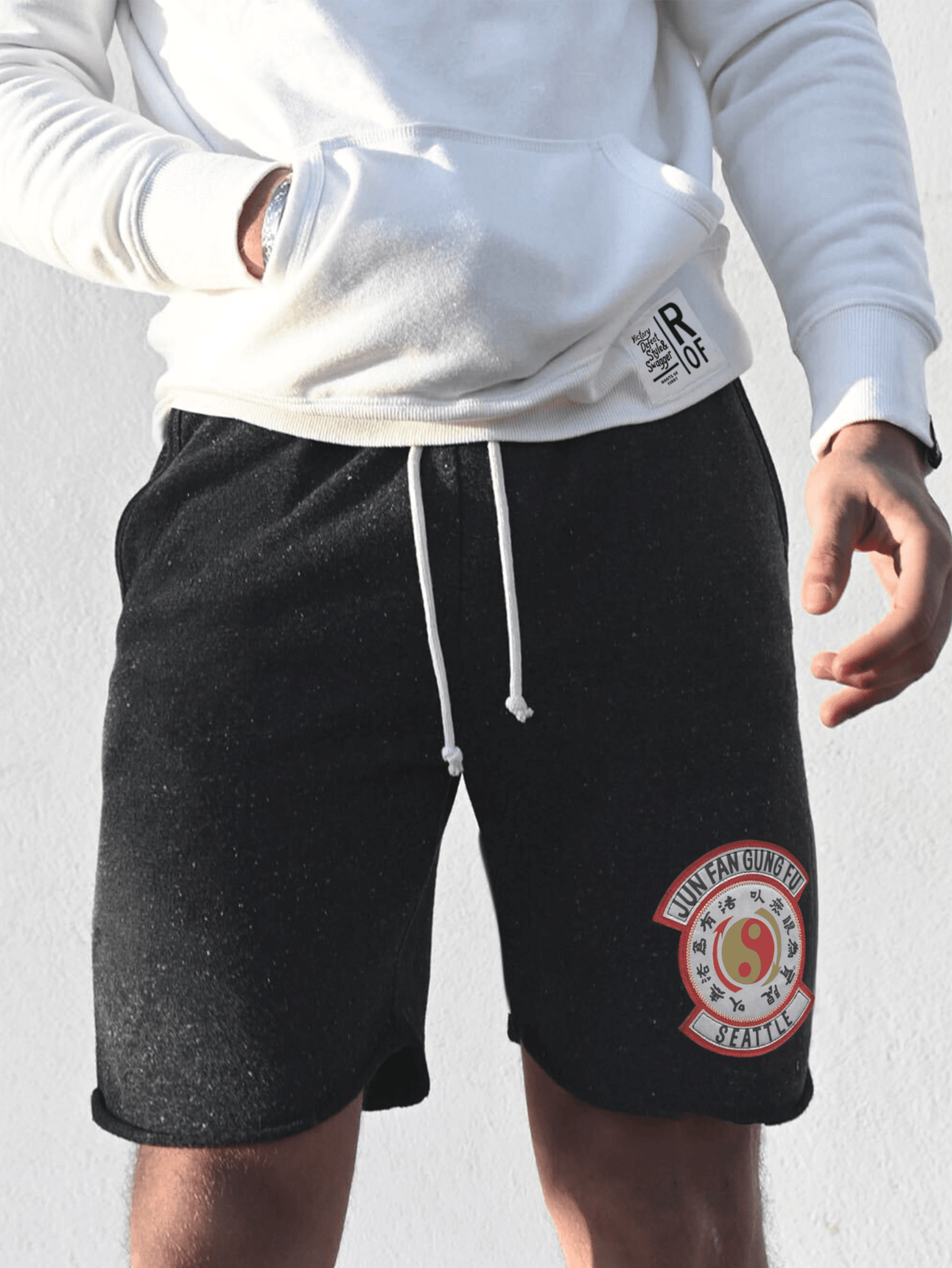 Bruce Lee JFGF Black Shorts - Roots of Fight Canada