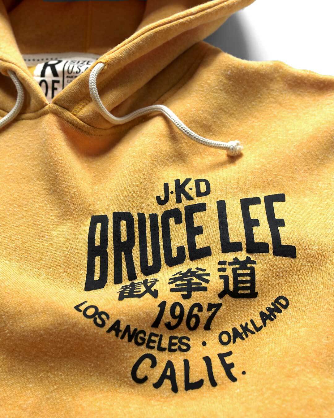 Bruce Lee JKD 1967 Yellow PO Hoody - Roots of Fight Canada