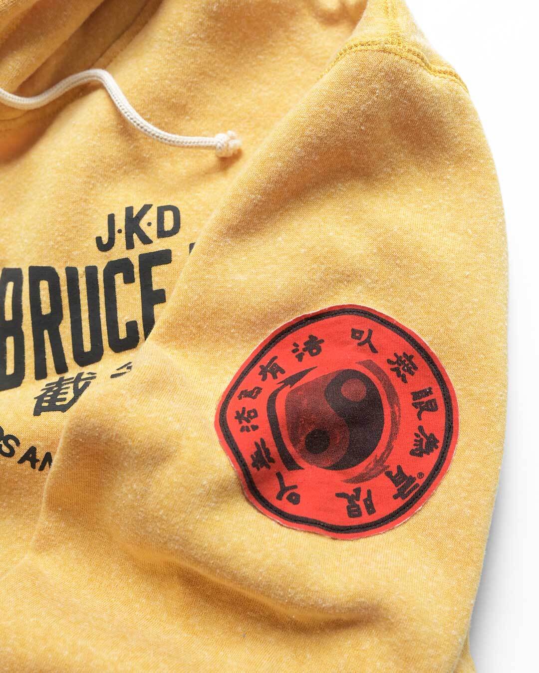 Bruce Lee JKD 1967 Yellow PO Hoody - Roots of Fight Canada