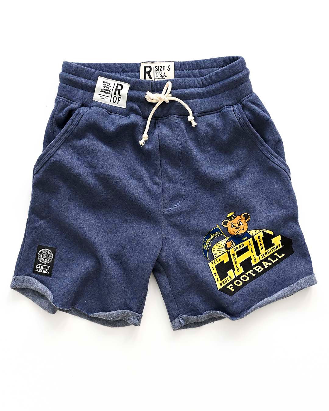 CAL - Cal Football Navy Shorts - Roots of Fight Canada