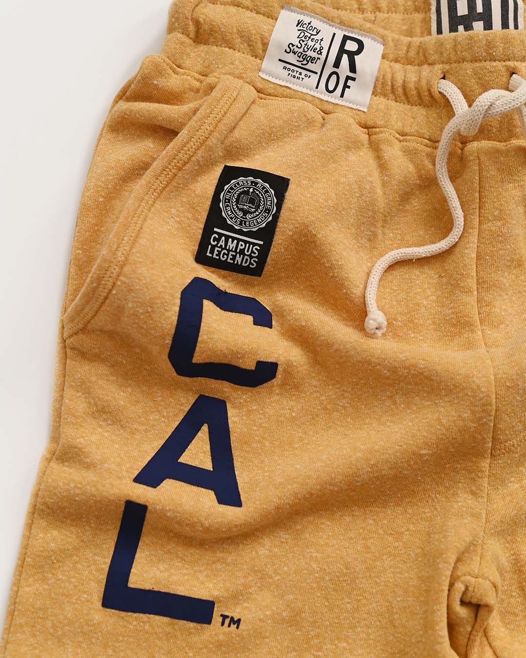 CAL - Jason Kidd #5 Gold Sweatpants - Roots of Fight Canada