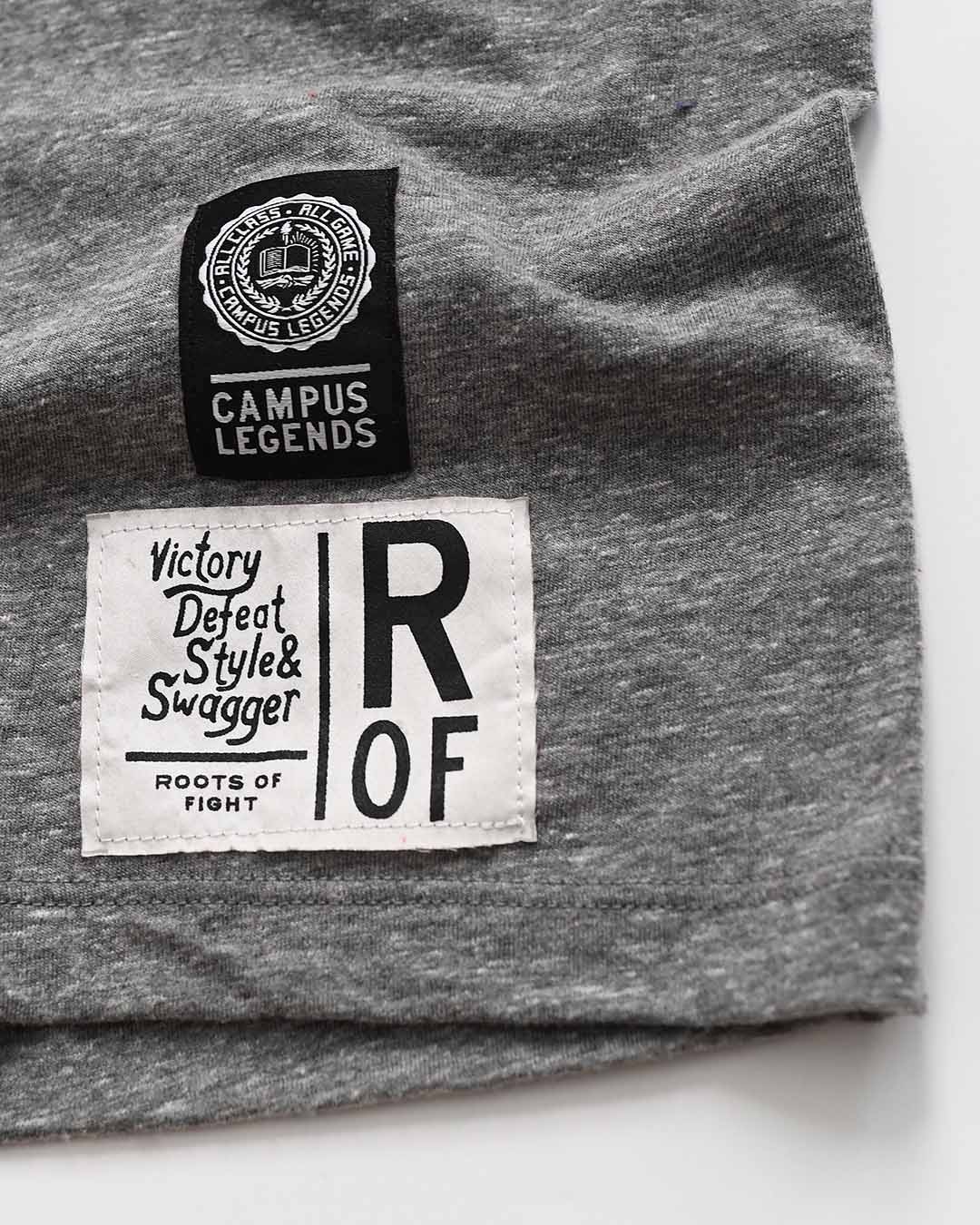 CAL - Jason Kidd #5 Grey Tee - Roots of Fight Canada