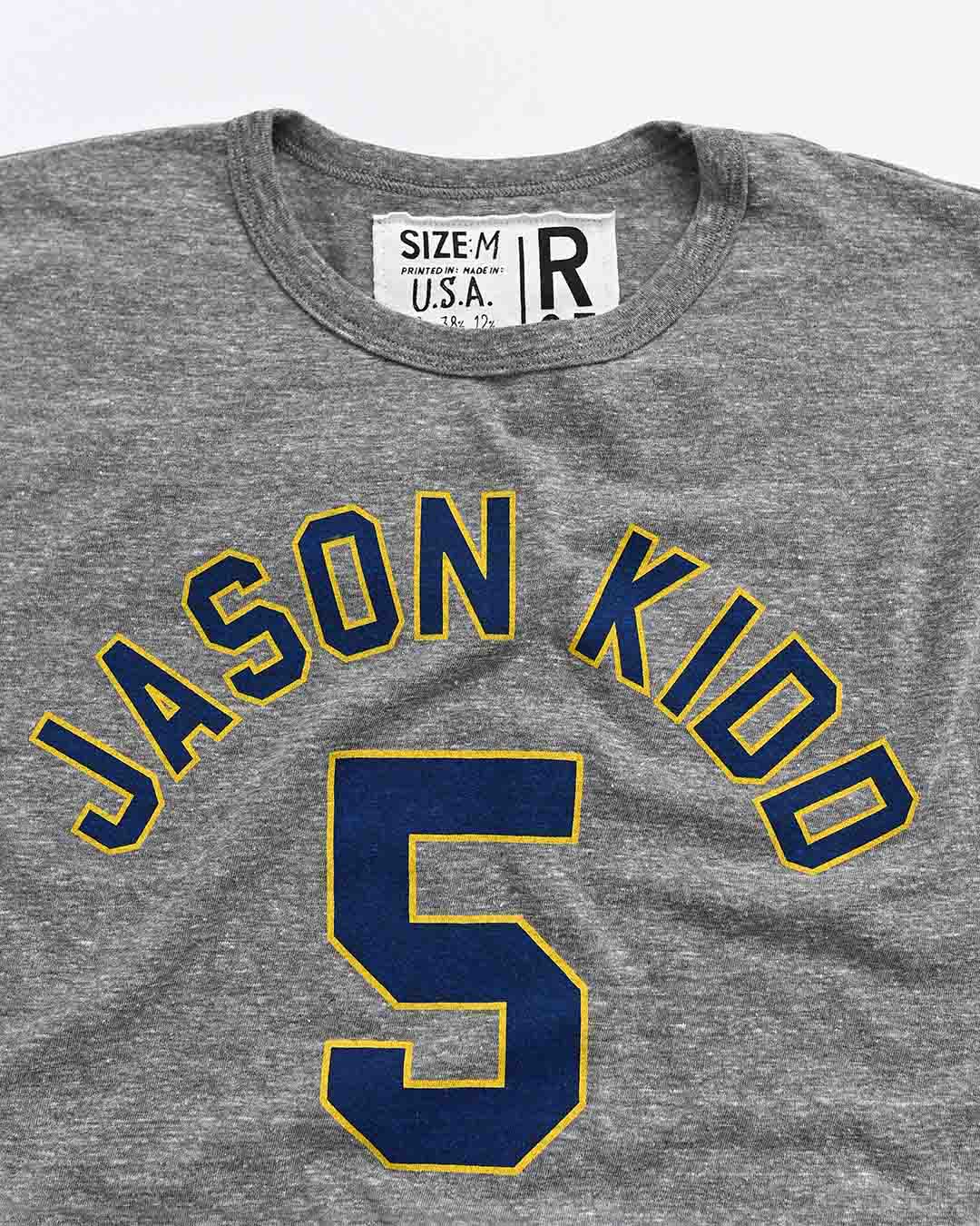 CAL - Jason Kidd #5 Grey Tee - Roots of Fight Canada