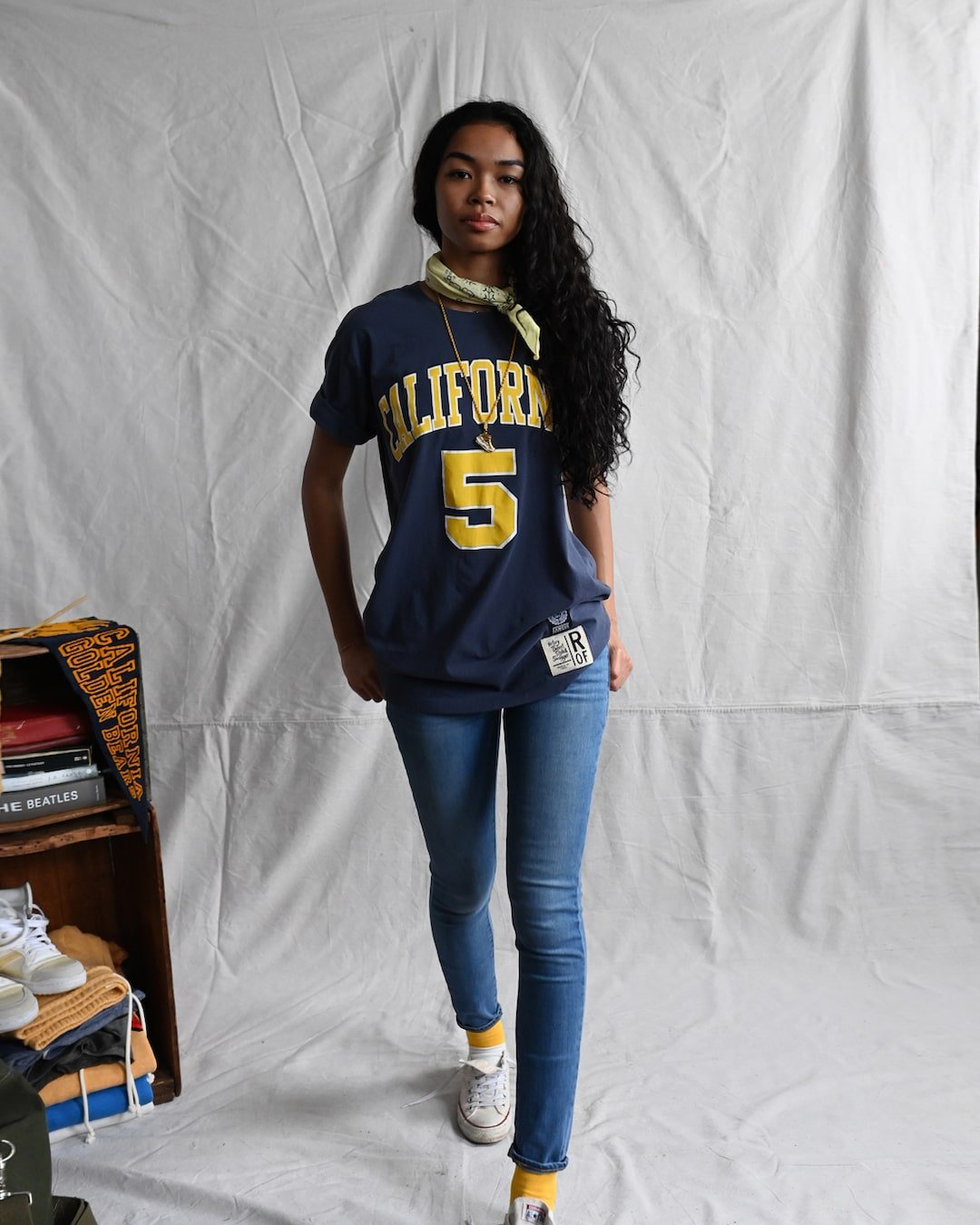 CAL - Jason Kidd #5 Navy Tee - Roots of Fight Canada