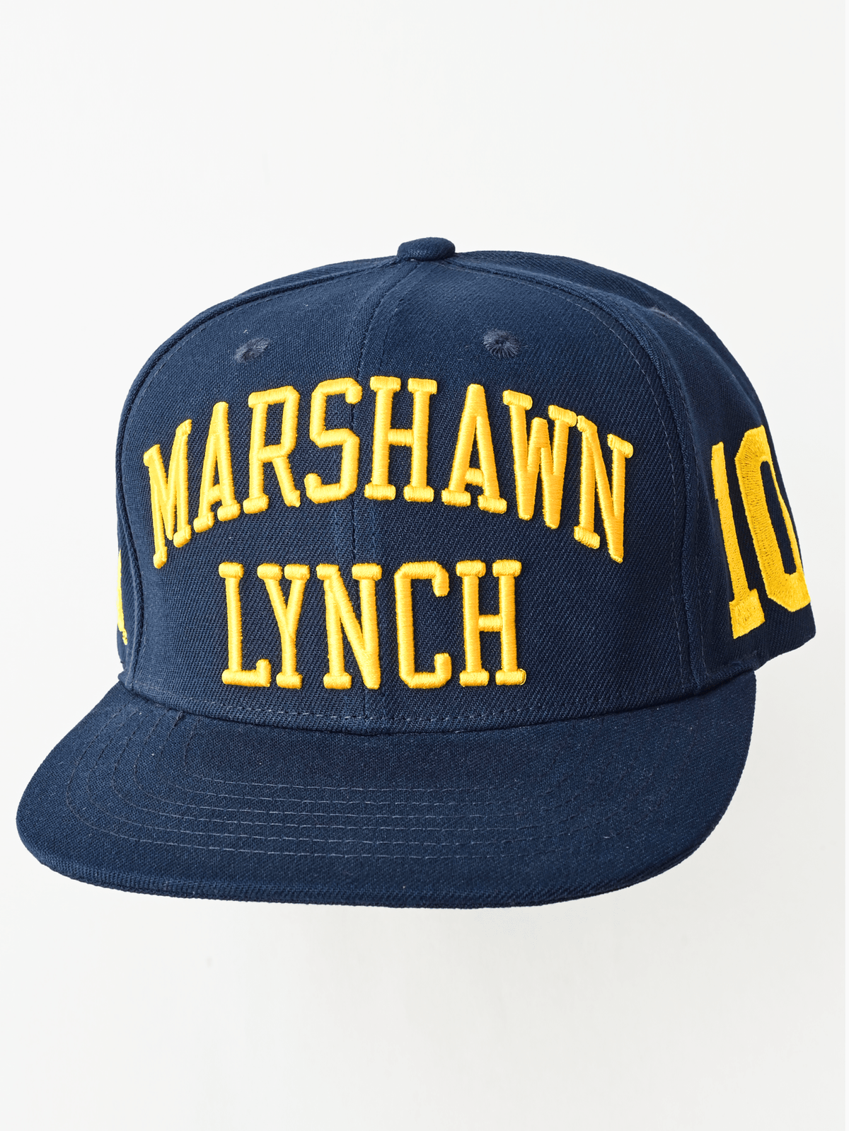 CAL - Marshawn Lynch 10 Navy Snapback Hat - Roots of Fight Canada