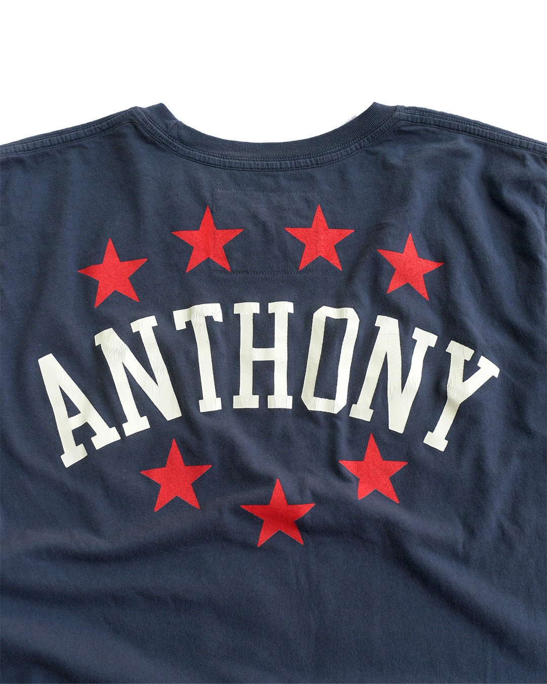 Carmelo Anthony 15 Basketball Navy Tee - Roots of Fight Canada