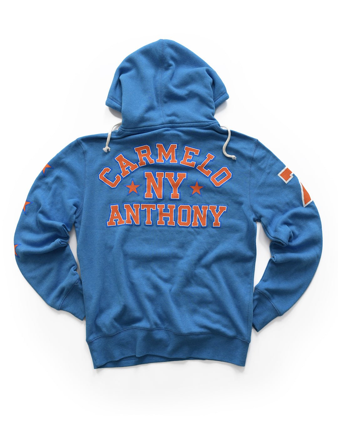 Carmelo Anthony NYC Til the End Blue PO Hoody - Roots of Fight Canada